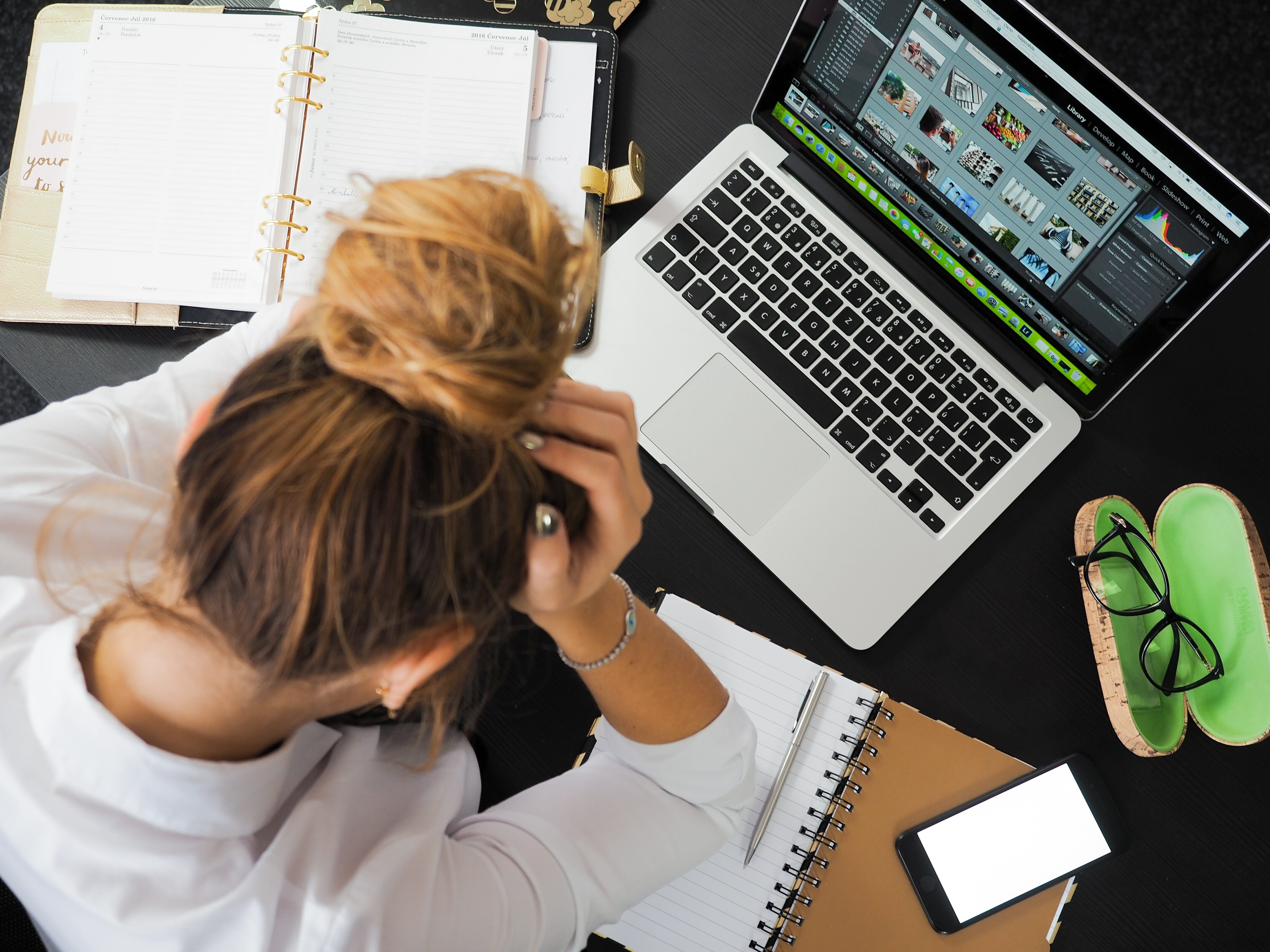 Employee Stressed at Work